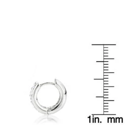 14K Gold Small Diamond Hoop Earrings Huggies 1/2ct 13 14K Gold Small Diamond Hoop Earrings Huggies 1/2ct -Invicta Jewelry Store diamond hoop earrings 14k diamond huggie earrings 47ct p 6265 rulerwh