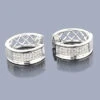 Diamond Hoop Huggie Earrings In Sterling Silver .30ct 2 Diamond Hoop Huggie Earrings In Sterling Silver .30ct -Invicta Jewelry Store diamond hoop huggie earrings in sterling silver 30ct p 38813