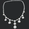 Diamond Necklace 18K White Gold 15.20ct -Invicta Jewelry Store diamond necklace in 18k gold 1520ct fine jewelry collection p 46774