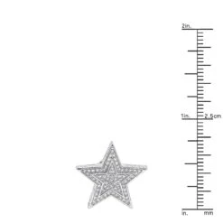Large Diamond Star Earrings 0.20ct Sterling Silver 9 Large Diamond Star Earrings 0.20ct Sterling Silver -Invicta Jewelry Store diamond star earrings 020ct sterling silver p 47922 rulerwh