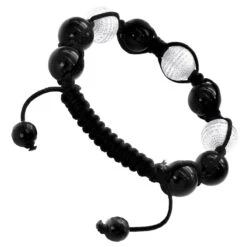 Disco Ball Sterling Silver And Diamond Bracelet For Men And Women 1 Carat -Invicta Jewelry Store disco ball sterling silver and diamond bracelet 100ct p 48026 back