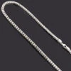 Franco Chain In Silver 24-36" 3mm 2 Franco Chain In Silver 24-36" 3mm -Invicta Jewelry Store franco chain in silver 36 3mm p 44392