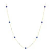 Gemstone By The Yard Necklace 14K Yellow Gold Women's Blue Sapphire Necklace 1.75ct 1 Gemstone By The Yard Necklace 14K Yellow Gold Women's Blue Sapphire Necklace 1.75ct -Invicta Jewelry Store gemstone by the yard necklace 14k gold womens blue sapphire necklace 175ct mainye