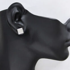 Gold Pave Diamond Stud Earrings 0.41ct 10K White Gold 7 Gold Pave Diamond Stud Earrings 0.41ct 10K White Gold -Invicta Jewelry Store gold pave diamond stud earrings 041ct 10k p 50015bod