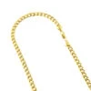 Hollow 10K Yellow Gold Cuban Link Chain For Men Miami 6.5mm Wide -Invicta Jewelry Store hollow 10k gold cuban link chain for men miami 65mm wide ye