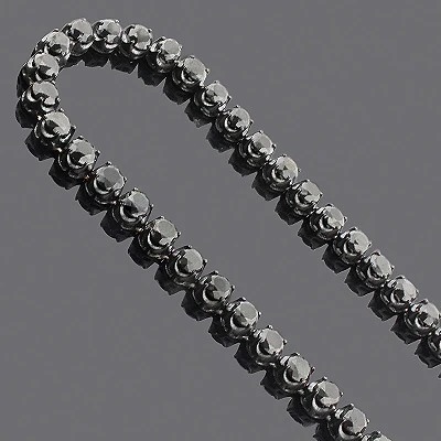 Iced Out Men's 10K Gold Black Diamond Chain 140.55 3 Iced Out Men's 10K Gold Black Diamond Chain 140.55