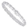 14K White Gold Baguette And Round Diamond Tennis Bracelet For Men & Women 14CT 2 14K White Gold Baguette And Round Diamond Tennis Bracelet For Men & Women 14CT -Invicta Jewelry Store jewelry 14k gold baguette and round diamond tennis bracelet for men women 14ct mainwh