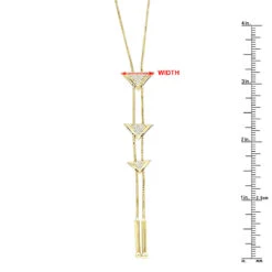 14K White Gold Diamond Triangle Necklace For Women Adjustable By LUXURMAN 0.25ct -Invicta Jewelry Store jewelry 14k gold diamond triangle necklace for women adjustable by luxurman 025ct rulerye