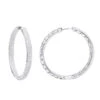 14K White Gold Large Diamond Hoop Earrings 3.5ct Inside Out Pave Setting 1 14K White Gold Large Diamond Hoop Earrings 3.5ct Inside Out Pave Setting -Invicta Jewelry Store jewelry 14k gold large diamond hoop earrings 35ct inside out pave setting mainwh