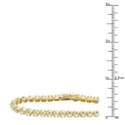 3 Carat Diamond Tennis Bracelet For Men & Women 14K Yellow Gold Prong Set Diamonds 13 3 Carat Diamond Tennis Bracelet For Men & Women 14K Yellow Gold Prong Set Diamonds -Invicta Jewelry Store jewelry 3 carat diamond tennis bracelet for men women in 14k gold prong set diamonds 000828 rulerye