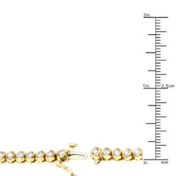 3 Carat Modern Bezel Set Round Cut Diamond Tennis Bracelet 14K Yellow Gold 15 3 Carat Modern Bezel Set Round Cut Diamond Tennis Bracelet 14K Yellow Gold -Invicta Jewelry Store jewelry 3 carat modern bezel set round cut diamond tennis bracelet in 14k gold rulerye