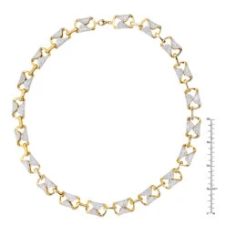 Luxurman Unique 14K Yellow Gold Pave Diamond Necklace For Women 12.9ct 17 Luxurman Unique 14K Yellow Gold Pave Diamond Necklace For Women 12.9ct -Invicta Jewelry Store jewelry luxurman unique 14k gold pave diamond necklace for women 129ct rulerye