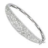 Unique 14K White Gold Baguette & Round Diamond Bangle Bracelet For Women 3 Carat 2 Unique 14K White Gold Baguette & Round Diamond Bangle Bracelet For Women 3 Carat -Invicta Jewelry Store jewelry unique 14k gold baguette round diamond bangle bracelet for women 3 carat mainwh 2