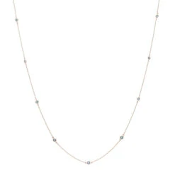 Unique 36inch Blue Diamonds By The Yard Women's Necklace 14K Yellow Gold Chain 1.4ct 14 Unique 36inch Blue Diamonds By The Yard Women's Necklace 14K Yellow Gold Chain 1.4ct -Invicta Jewelry Store jewelry unique 36inch blue diamonds by the yard womens necklace 14k gold chain 14ct ro