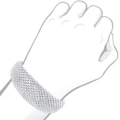 Unique Designer Diamond Bangle Bracelet For Women 12ct 14K White Gold 11 Unique Designer Diamond Bangle Bracelet For Women 12ct 14K White Gold -Invicta Jewelry Store jewelry unique designer diamond bangle bracelet for women 12ct in 14k gold bodwh