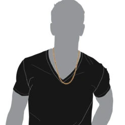 Unique Men's Tennis 10K Yellow Gold Ruby Necklace For Men 10.5ct By Luxurman -Invicta Jewelry Store jewelry unique mens tennis chains 10k gold ruby necklace for men 105ct by luxurman bodye