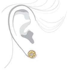 Unique 14K White Gold Large Diamond Stud Earrings Clusters 2 Carat Halo Look 22 Unique 14K White Gold Large Diamond Stud Earrings Clusters 2 Carat Halo Look -Invicta Jewelry Store jewelry unique real 14k gold large diamond stud earrings clusters 2 carat halo look bodro