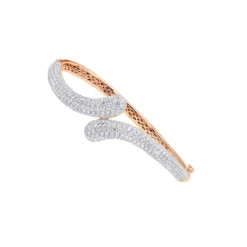 Women's Diamond Snakes Bangle Bracelet 18K White Gold By Joe Rodeo 6.44Ct 12 Women's Diamond Snakes Bangle Bracelet 18K White Gold By Joe Rodeo 6.44Ct -Invicta Jewelry Store jewelry womens diamond snakes bangle bracelet 18k gold by joe rodeo 644ct ro