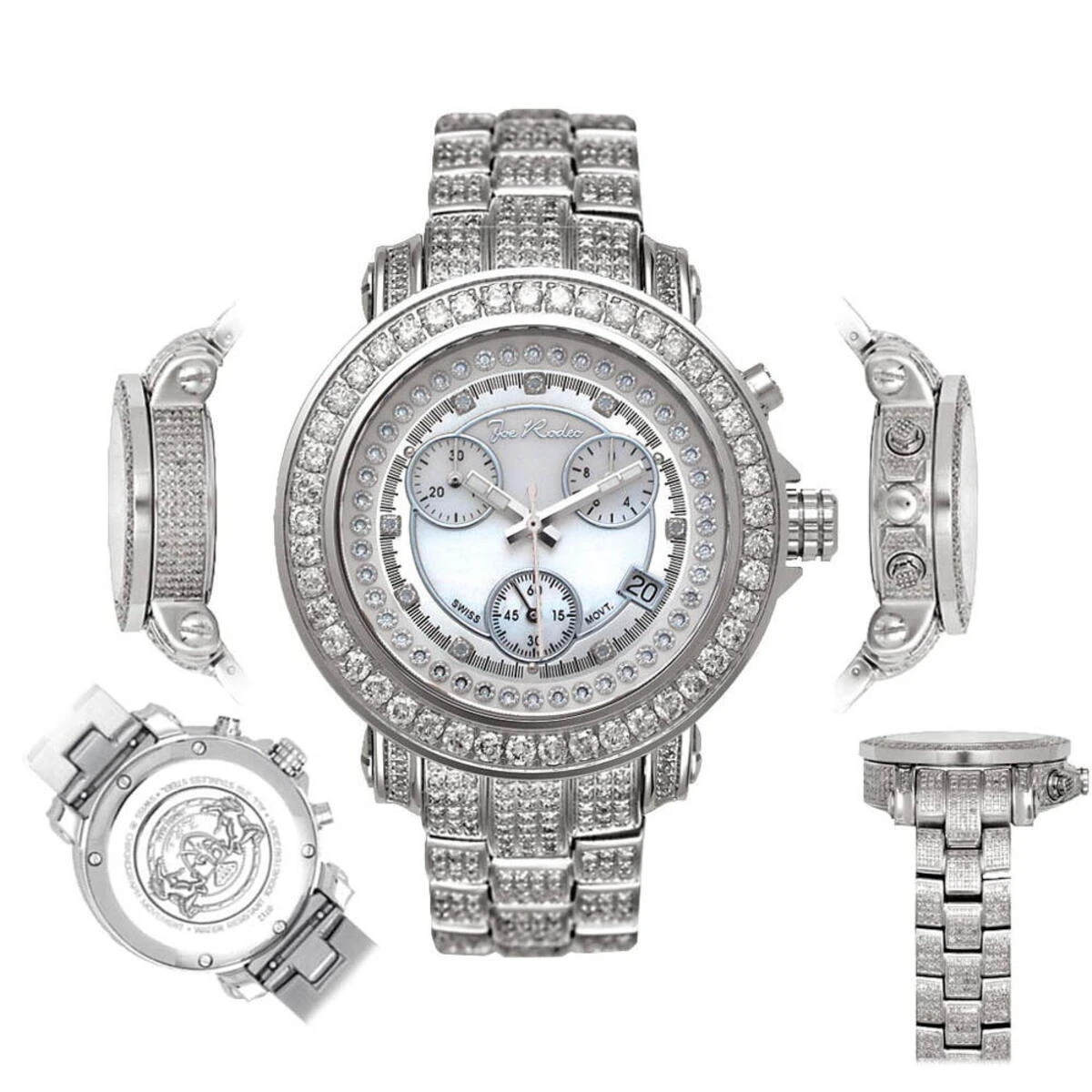 Joe Rodeo JoJo Rio Women's Diamond Watch 9.50ct 8 Joe Rodeo JoJo Rio Women's Diamond Watch 9.50ct - Image 6