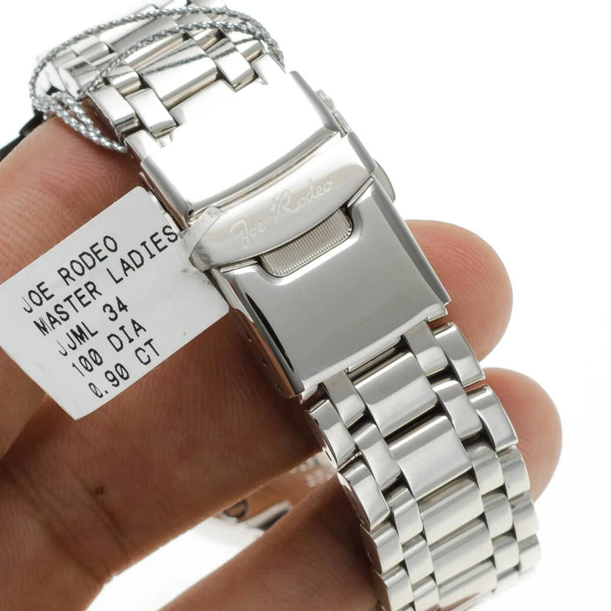 Joe Rodeo Master Diamond Women's Watch Blue MOP 0.90ct 10 Joe Rodeo Master Diamond Women's Watch Blue MOP 0.90ct - Image 8