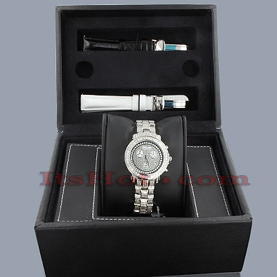 JoJo Rio Women's Diamond Watch 9.50ct Diamond Band 8 JoJo Rio Women's Diamond Watch 9.50ct Diamond Band - Image 6