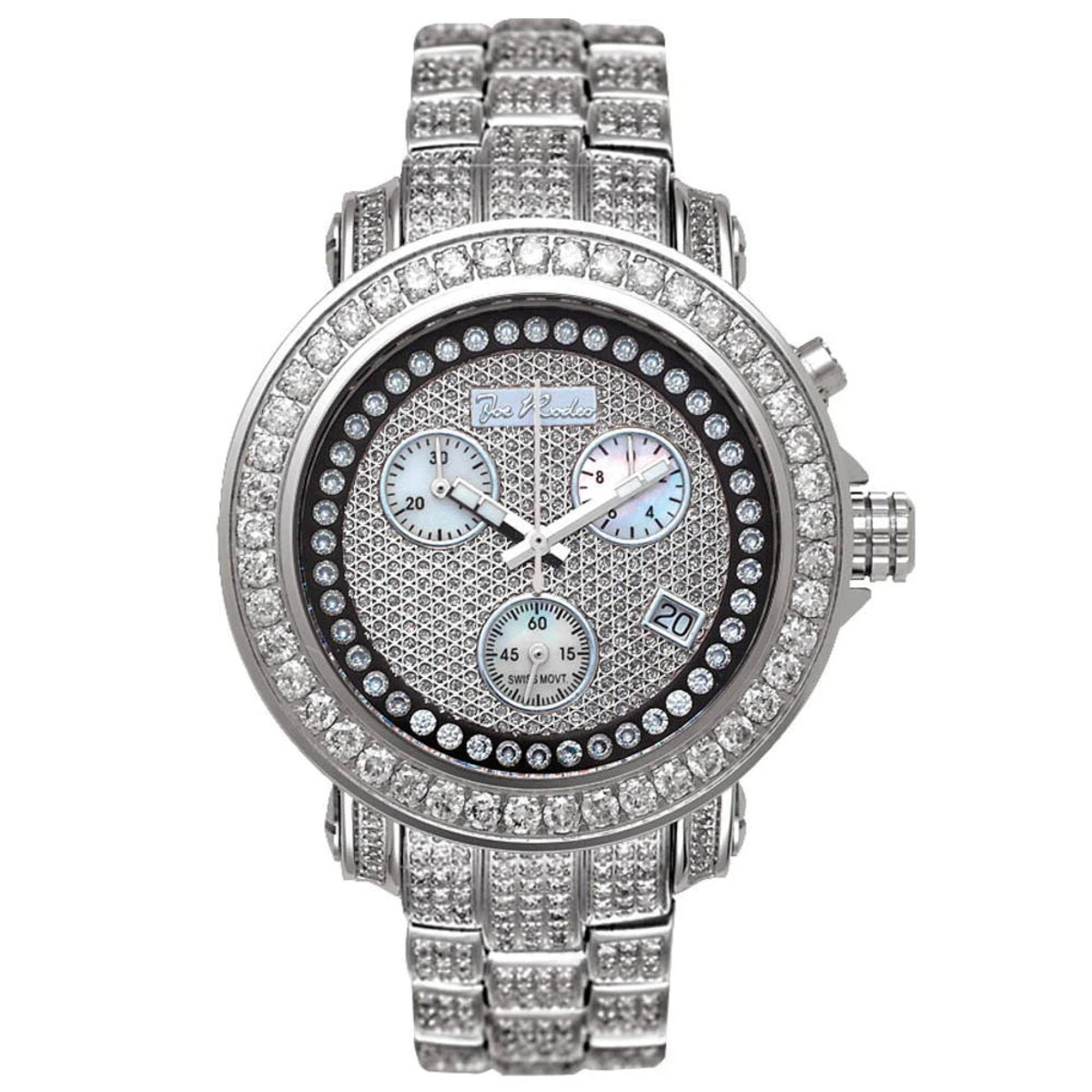 JoJo Rio Women's Diamond Watch 9.50ct Diamond Band 4 JoJo Rio Women's Diamond Watch 9.50ct Diamond Band - Image 2