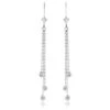 Ladies Chandelier Earrings With Diamonds By The Yard 0.6ct 14K White Gold 1 Ladies Chandelier Earrings With Diamonds By The Yard 0.6ct 14K White Gold -Invicta Jewelry Store ladies chandelier earrings with diamonds by the yard 06ct 14k gold mainwh