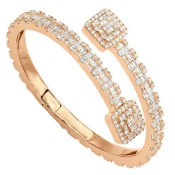 Ladies Diamond Bracelet 10K Yellow Gold Split-Style Bangle Bracelet For Women 9 Ladies Diamond Bracelet 10K Yellow Gold Split-Style Bangle Bracelet For Women -Invicta Jewelry Store ladies diamond bracelet 10k or 14k gold split style bangle bracelet for women 804081 ro 1691201192