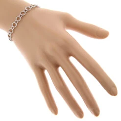 Ladies Diamond Circle Bracelet 0.9ct 14K Yellow Gold -Invicta Jewelry Store ladies diamond circle bracelet 09ct 14k gold bodwh