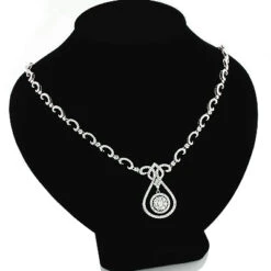 Ladies Diamond Drop Necklace 1.70ct 14K Rose Gold 7 Ladies Diamond Drop Necklace 1.70ct 14K Rose Gold -Invicta Jewelry Store ladies diamond drop necklace 170ct 14k gold 3