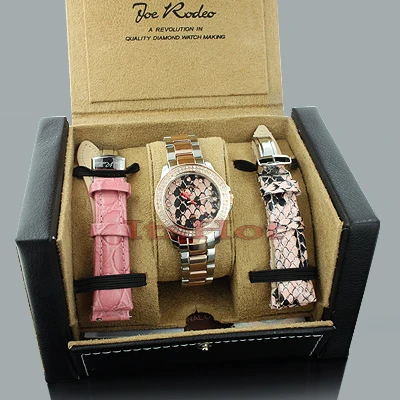 Ladies Diamond Watch By Joe Rodeo: Zibra Model 1.25ct 7 Ladies Diamond Watch By Joe Rodeo: Zibra Model 1.25ct - Image 5