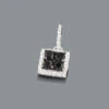 Ladies Silver Pendant With Black And White Diamonds 0.65ct 2 Ladies Silver Pendant With Black And White Diamonds 0.65ct -Invicta Jewelry Store ladies silver pendant with black and white diamonds 065ct p 48206