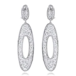 LUXURMAN Oval Designer Diamond Drop Earrings For Women 14K White Gold 9ct 11 LUXURMAN Oval Designer Diamond Drop Earrings For Women 14K White Gold 9ct -Invicta Jewelry Store luxurman oval designer diamond drop earrings in 14k gold 7ct backwh