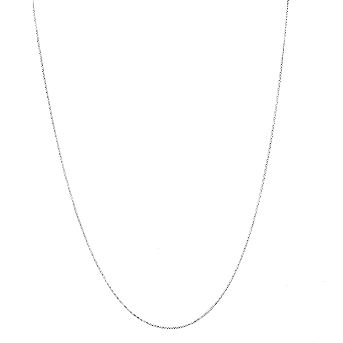 LUXURMAN Solid 10K Yellow Gold Box Chain For Women Adjustable 0.9mm 7 LUXURMAN Solid 10K Yellow Gold Box Chain For Women Adjustable 0.9mm - Image 5