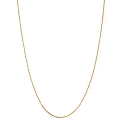LUXURMAN Solid 10K Yellow Gold Curb Chain For Men & Women Gourmette 2mm Wide 10 LUXURMAN Solid 10K Yellow Gold Curb Chain For Men & Women Gourmette 2mm Wide -Invicta Jewelry Store luxurman solid 10k gold curb chain for men women gourmette 2mm wide boxye