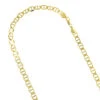 LUXURMAN Solid 10K Yellow Gold Mariner Chain For Men & Women 5.5mm Wide 2 LUXURMAN Solid 10K Yellow Gold Mariner Chain For Men & Women 5.5mm Wide -Invicta Jewelry Store luxurman solid 10k gold mariner chain for men women 55mm wide ye