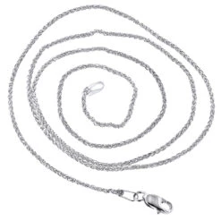 LUXURMAN Solid 10K Yellow Gold Wheat Chain For Women 1mm Wide 14 LUXURMAN Solid 10K Yellow Gold Wheat Chain For Women 1mm Wide -Invicta Jewelry Store luxurman solid 10k gold wheat chain for women 1mm wide backwh