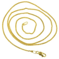 LUXURMAN Solid 10K Yellow Gold Wheat Chain For Women 1mm Wide 15 LUXURMAN Solid 10K Yellow Gold Wheat Chain For Women 1mm Wide -Invicta Jewelry Store luxurman solid 10k gold wheat chain for women 1mm wide backye