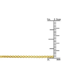 LUXURMAN Solid 14K White Gold Box Chain For Men & Women Round 1.7mm Wide 14 LUXURMAN Solid 14K White Gold Box Chain For Men & Women Round 1.7mm Wide -Invicta Jewelry Store luxurman solid 14k gold box chain for men women round 17mm wide rulerye