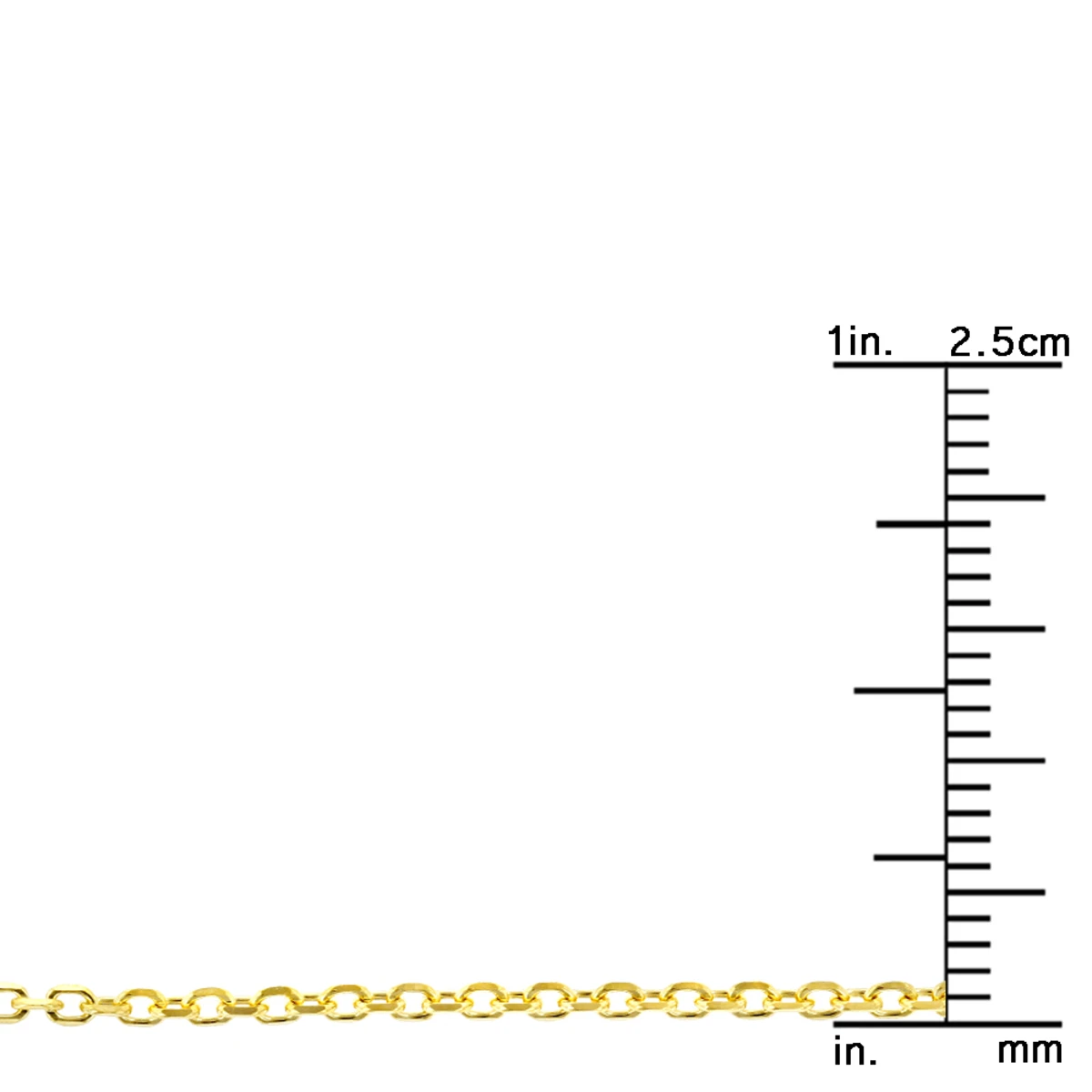 LUXURMAN Solid 14K Yellow Gold 1.1mm Cable Chain For Men & Women Lobster Clasp 13 LUXURMAN Solid 14K Yellow Gold 1.1mm Cable Chain For Men & Women Lobster Clasp - Image 11
