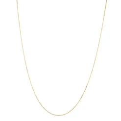 LUXURMAN Solid 14K Yellow Gold Cable Chain For Men & Women 1.4mm Wide 17 LUXURMAN Solid 14K Yellow Gold Cable Chain For Men & Women 1.4mm Wide -Invicta Jewelry Store luxurman solid 14k gold cable chain for men women 14mm wide boxye