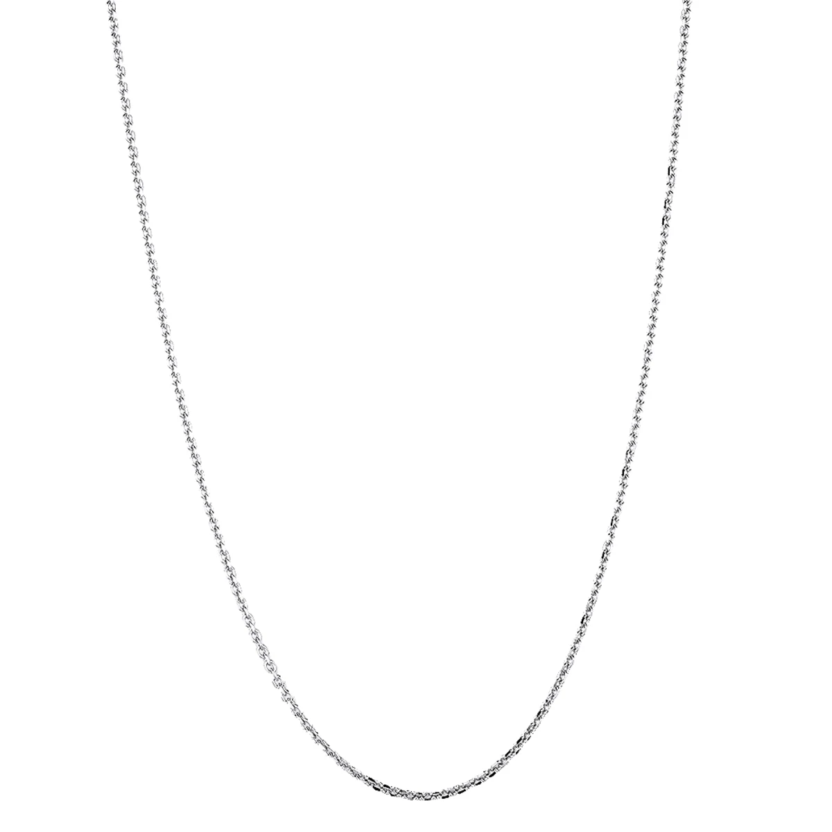 LUXURMAN Solid 14K Yellow Gold Cable Chain For Men & Women 2.3mm Wide 7 LUXURMAN Solid 14K Yellow Gold Cable Chain For Men & Women 2.3mm Wide - Image 5