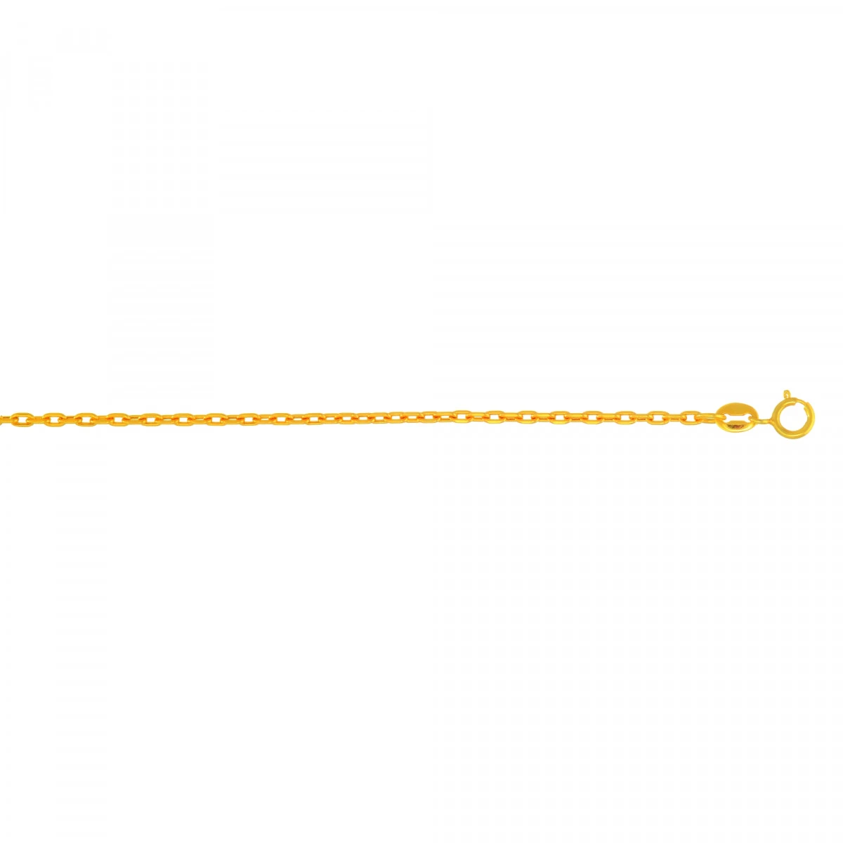 LUXURMAN Solid 14K Yellow Gold Cable Chain For Men & Women Oval 1.7mm Wide 3 LUXURMAN Solid 14K Yellow Gold Cable Chain For Men & Women Oval 1.7mm Wide