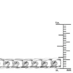 LUXURMAN Solid 14K Yellow Gold Cuban Link Chain For Men Miami 6mm Wide -Invicta Jewelry Store luxurman solid 14k gold cuban link chain for men miami 6mm wide rulerwh