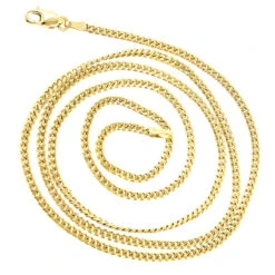 LUXURMAN Solid 14K Yellow Gold Curb Chain For Men & Women Gourmette 3mm Wide -Invicta Jewelry Store luxurman solid 14k gold curb chain for men women gourmette 3mm wide backye
