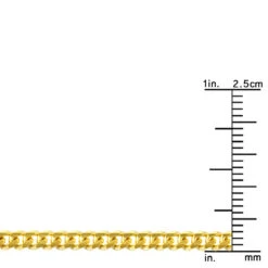 LUXURMAN Solid 14K Yellow Gold Curb Chain For Men & Women Gourmette 3mm Wide -Invicta Jewelry Store luxurman solid 14k gold curb chain for men women gourmette 3mm wide rulerye