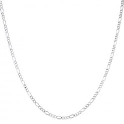 LUXURMAN Solid 14K Yellow Gold Figaro Chain For Men & Women 3mm Wide 16 LUXURMAN Solid 14K Yellow Gold Figaro Chain For Men & Women 3mm Wide -Invicta Jewelry Store luxurman solid 14k gold figaro chain for men women 3mm wide boxwh