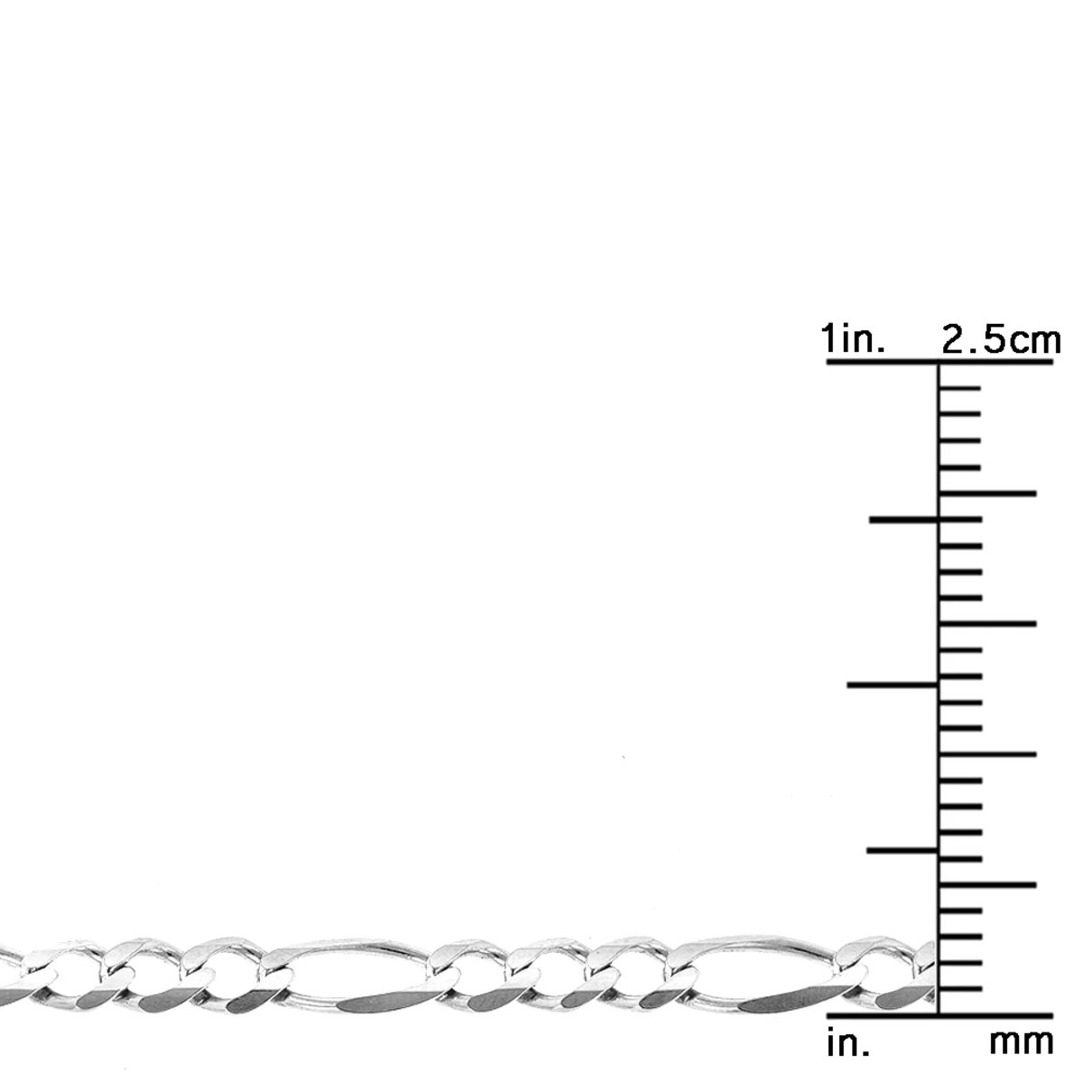 LUXURMAN Solid 14K Yellow Gold Figaro Chain For Men & Women 3mm Wide 9 LUXURMAN Solid 14K Yellow Gold Figaro Chain For Men & Women 3mm Wide - Image 7