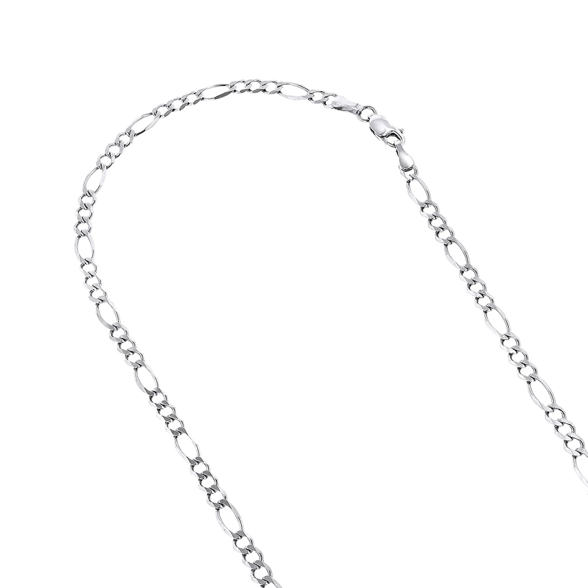 LUXURMAN Solid 14K Yellow Gold Figaro Chain For Men & Women 3mm Wide 4 LUXURMAN Solid 14K Yellow Gold Figaro Chain For Men & Women 3mm Wide - Image 2