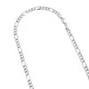 LUXURMAN Solid 14K White Gold Figaro Chain For Men & Women 4.5mm Wide 2 LUXURMAN Solid 14K White Gold Figaro Chain For Men & Women 4.5mm Wide -Invicta Jewelry Store luxurman solid 14k gold figaro chain for men women 45mm wide wh